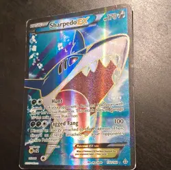 Pokemon TCG Sharpedo EX XY Primal Clash #152/160 Full Art Holo Ultra Rare - Image 3
