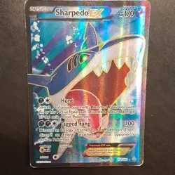 Pokemon TCG Sharpedo EX XY Primal Clash #152/160 Full Art Holo Ultra Rare - Image 5