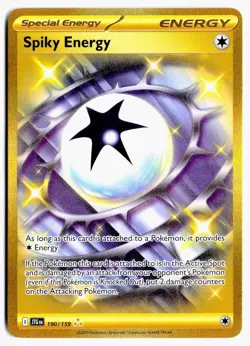 Spiky Energy 190/159 Hyper Rare Journey Together Pokemon Holo NM - Image 1
