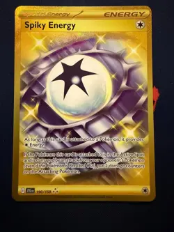 SPIKY ENERGY 190/159 HYPER RARE JOURNEY TOGETHER POKEMON HOLO - Image 1