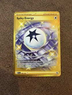 Pokemon Card Spiky Energy 190/159 Hyper Rare Journey Together Near Mint - Image 1