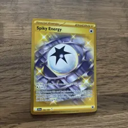 Pokemon TCG Spiky Energy Gold Hyper Rare Card 190/159 Journey Together - Image 3