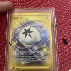 Pokemon TCG Spiky Energy 190/159 Hyper Rare Sv09: Journey Together - Image 1