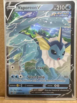 Vaporeon V - Promo SWSH: Sword & Shield Promo Cards SWSH150 NM - Image 1