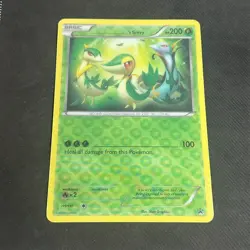 Pokemon TCG: _____'S SNIVY Black Star Promo Jumbo Oversized Card LP - Image 1