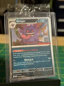Pokemon TCG Factory Sealed Gengar 050/088 GameStop Exclusive Promo Holo Sealed - Image 3