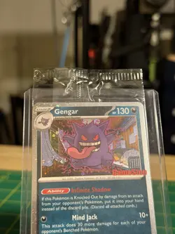 Pokemon TCG Factory Sealed Gengar 050/088 GameStop Exclusive Promo Holo Sealed - Image 4