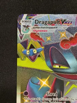 Pokemon TCG Dragapult VMAX SWSH097 Holo Black Star Promo Baby Shiny Vault - Image 2