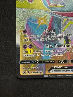 Pokemon TCG Dragapult VMAX SWSH097 Holo Black Star Promo Baby Shiny Vault - Image 4