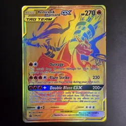 Pokemon TCG: Reshiram & Charizard GX SM247 Premium Collection Black Star Promo - Image 1