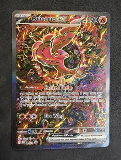 🔥 Oricorio ex Full Art Black Star Promo 024 Mega Evolution Pokemon TCG NM 🔥 - Image 1