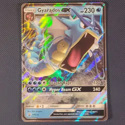 Gyarados GX SM212 - SM Black Star - Promo Holo Pokemon Card - NM - Image 1