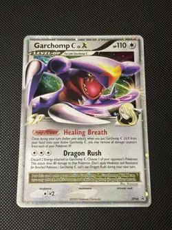 Pokemon Garchomp TCG C LV.X DP46 Holo Black Star Promo LP - Image 1