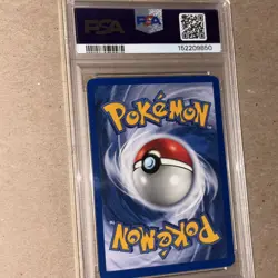 2000 POKEMON PROMO BLACK STAR POKEMON LEAGUE #9 MEW-HOLO PSA 4 - Image 4