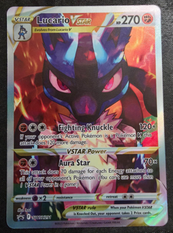 Pokemon TCG Lucario VSTAR SWSH291 Sword & Shield Promo Holo - Image 1