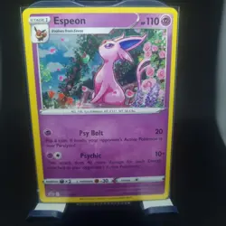 ESPEON SWSH174 HOLO SWORD & SHIELD PROMO POKEMON TCG Black Star PROMO Near Mint - Image 1