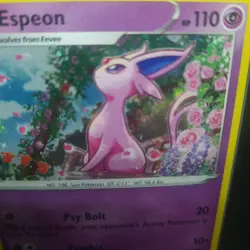 ESPEON SWSH174 HOLO SWORD & SHIELD PROMO POKEMON TCG Black Star PROMO Near Mint - Image 2