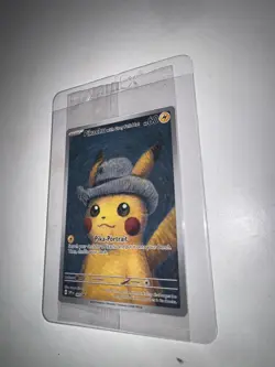 [SEALED] Pokemon TCG Pikachu With Grey Felt Hat Van Gogh Black Star Promo 085 - Image 2