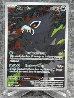Pokemon TCG Zarude MEP 088 Black Star Promo ME5: Pitch Black English NM 2 - Image 1