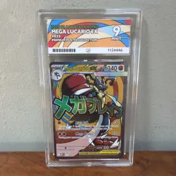 Pokemon TCG ACE 9 Mega Lucario Ex Black Star Promo #033 - Image 1