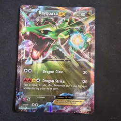 XY73 Rayquaza EX LP Black Star Promo Pokemon TCG Card 2015 - Image 1