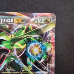 XY73 Rayquaza EX LP Black Star Promo Pokemon TCG Card 2015 - Image 3