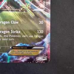 XY73 Rayquaza EX LP Black Star Promo Pokemon TCG Card 2015 - Image 4