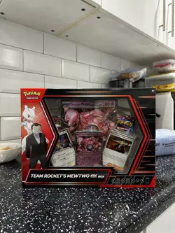 Pokemon TCG : Team Rocket's Mewtwo Ex Box Destined Rivals - New & Sealed - Image 1