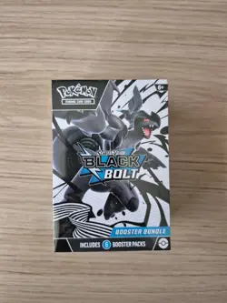 Pokemon TCG Scarlet & Violet—Black Bolt Booster Bundle 6 Packs English Zekrom - Image 1