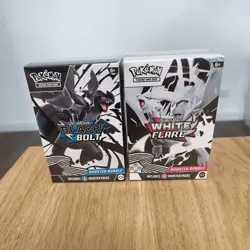 Pokemon TCG Scarlet & Violet - Black Bolt And White Flare Booster Bundle Pair - Image 1