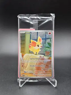 Fennekin 080 Black Star Promo ME Chaos Rising Pokemon Center Stamped - NM SEALED - Image 1
