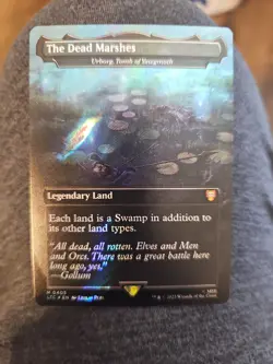 MTG The Dead Marshes Urborg Tomb of Yawgmoth Surge Foil Lord of The Rings LOTR - Image 1