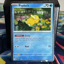 Pokemon TCG Psyduck MEP 007 Mega Evolution Pokemon Blister Promo - Image 1