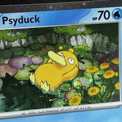Pokemon TCG Psyduck MEP 007 Mega Evolution Pokemon Blister Promo - Image 2