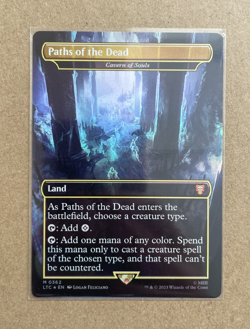 Paths of the Dead - Cavern of Souls - Foil - The Lord of the Rings -MTG English - Image 1
