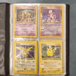Wizards Of The Coast Pokemon TCG Collection 1999 Vintage Set W/ Binder - Image 3