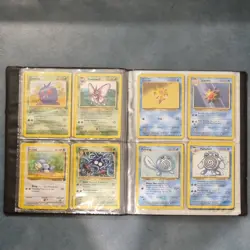 Wizards Of The Coast Pokemon TCG Collection 1999 Vintage Set W/ Binder - Image 5