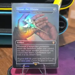 MTG: The Lord of the Rings. Elessar, the Elfstone 0349 Foil (Cloudstone Curio) - Image 1