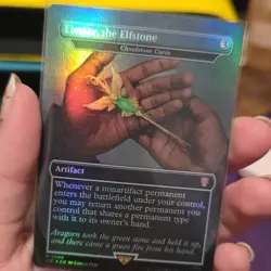 MTG: The Lord of the Rings. Elessar, the Elfstone 0349 Foil (Cloudstone Curio) - Image 3