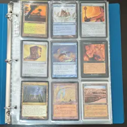 MTG: 1,321 Magic The Gathering Mixed Card Lot in Binder incl Foils (English) - Image 2