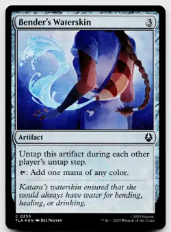 Bender's Waterskin (Foil) - NM - TLA Avatar: The Last Airbender #255 - MTG Magic - Image 1