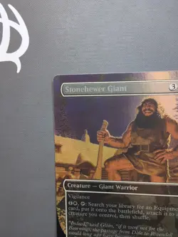 MTG - Lord Of The Rings - Stonehewer Giant - Foil Borderless - NM/M - Image 2