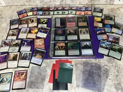 MTG Binder+ Sleeves Magic The Gathering Cards - Vintage - Modern W/Rare+Foils - Image 1