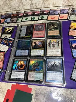 MTG Binder+ Sleeves Magic The Gathering Cards - Vintage - Modern W/Rare+Foils - Image 2