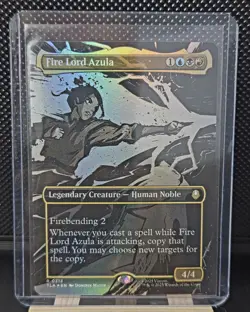 Fire Lord Azula (Borderless) Avatar: The Last Airbender Foil - Image 1