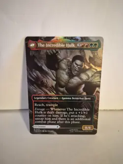 Wizards of the Coast MTG Marvel Super Heroes Bruce Banner 0331 Borderless Foil - Image 2