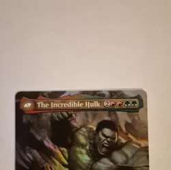 Wizards of the Coast MTG Marvel Super Heroes Bruce Banner 0331 Borderless Foil - Image 5
