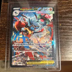 Pokemon: Mega Lucario EX 179/132 Mega Evolution Special Illustration Rare SIR - Image 1