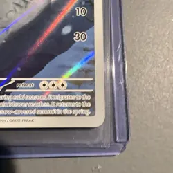 Pokemon TCG Snover Mega Evolution 140/132 Illustration Rare Card - Image 4