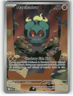 Marshadow Holo Illustration Rare ME01: Mega Evolution 146/132 NM - Image 1